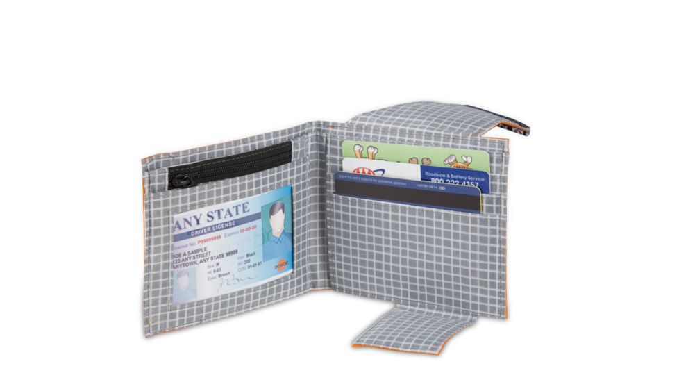 NEMO Equipment Ditto Wallet Upcycled, Orange, 811666030542