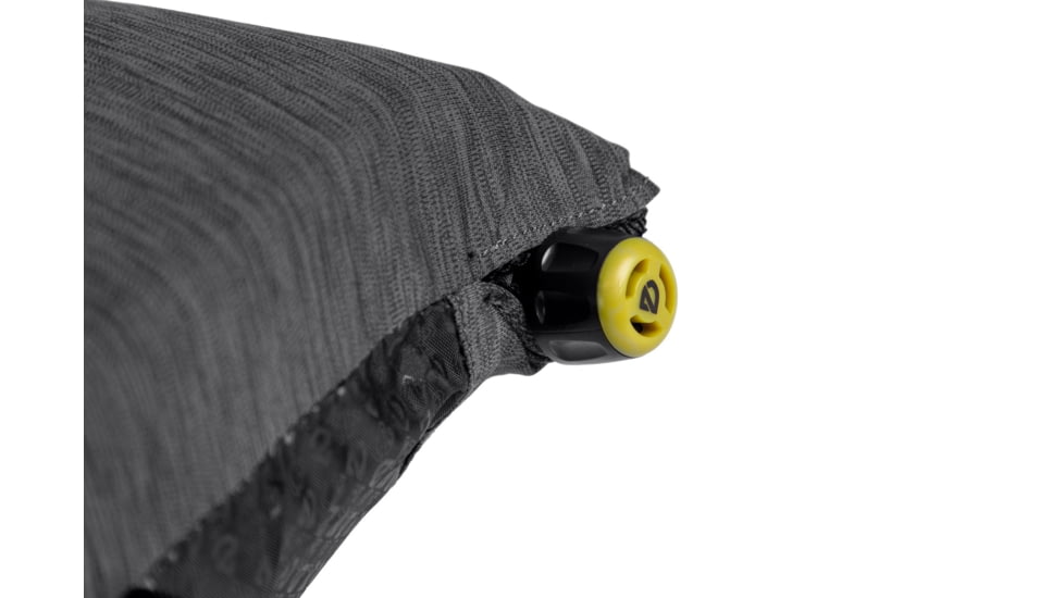 NEMO Equipment 2025 Fillo Backpacking /Camping Pillow, Black Pearl / Birch Bud, 811666035561