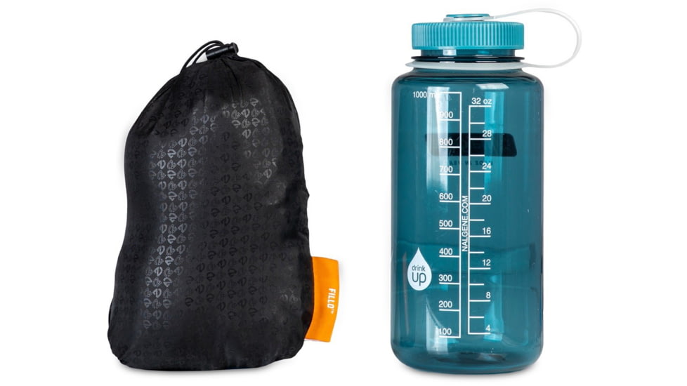 NEMO Equipment 2025 Fillo Backpacking /Camping Pillow, Mango / Golden Oak, 811666035998