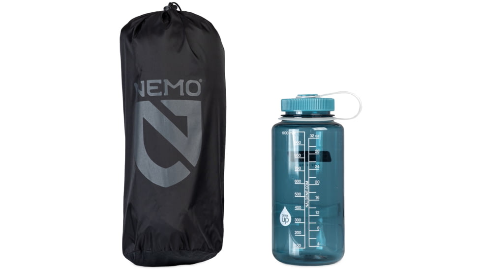 NEMO Equipment 2025 Fillo King Luxury Camping Pillow, Black Pearl / Birch Bud, 811666036056