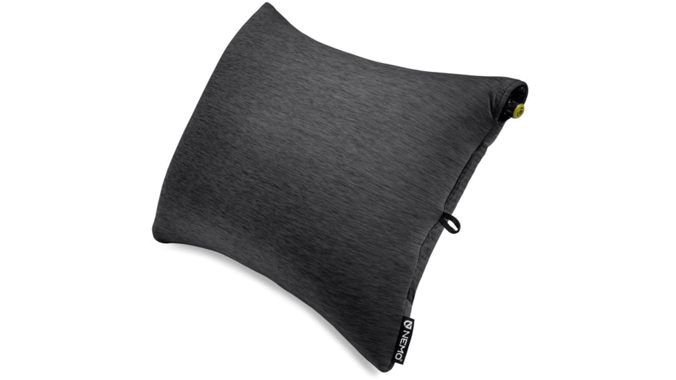 NEMO Equipment 2025 Fillo King Luxury Camping Pillow, Black Pearl / Birch Bud, 811666036056