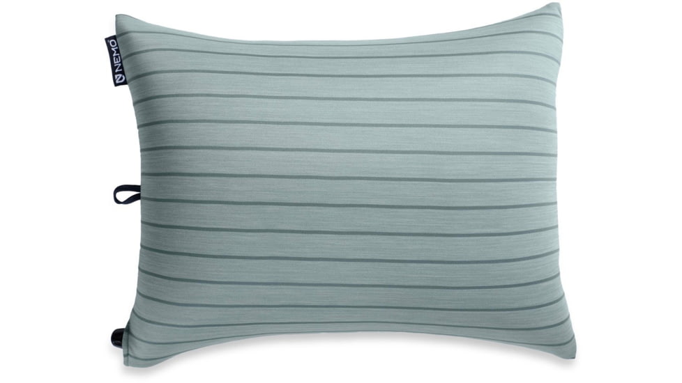 NEMO Equipment 2025 Fillo King Luxury Camping Pillow, Silt Stripe, 811666036063
