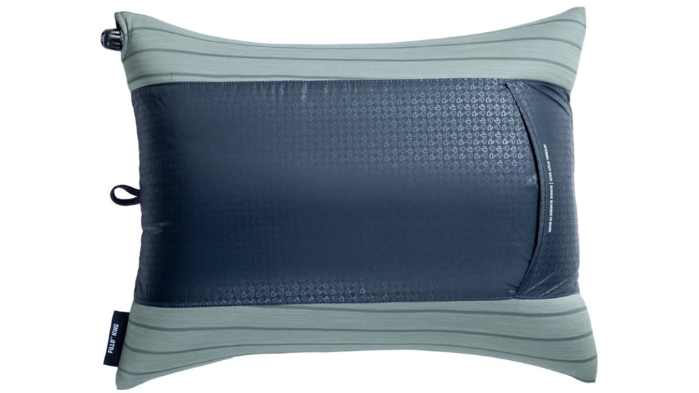 NEMO Equipment 2025 Fillo King Luxury Camping Pillow, Silt Stripe, 811666036063