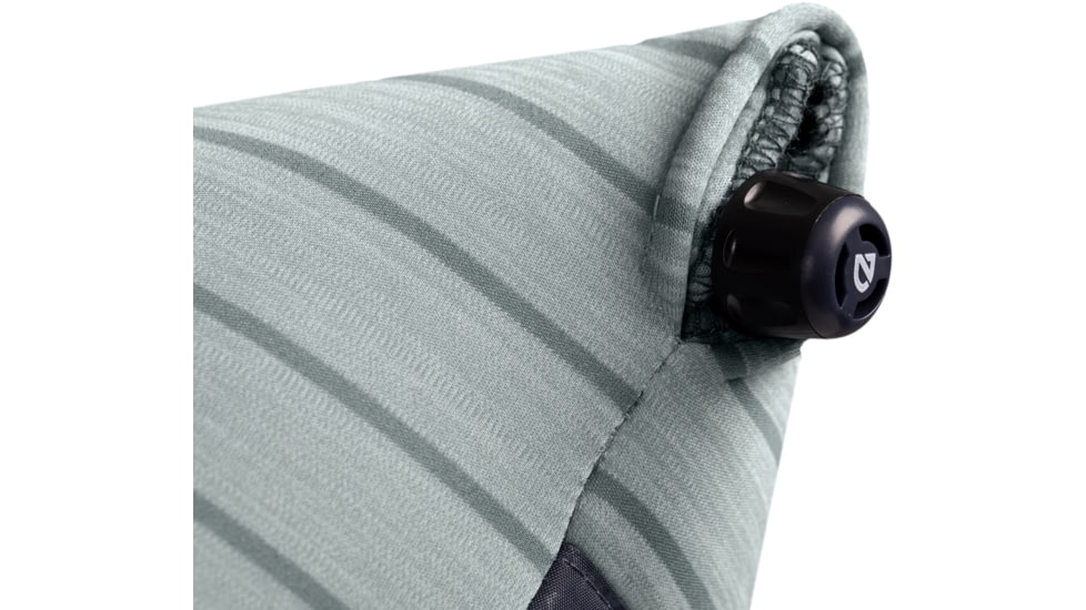 NEMO Equipment 2025 Fillo King Luxury Camping Pillow, Silt Stripe, 811666036063