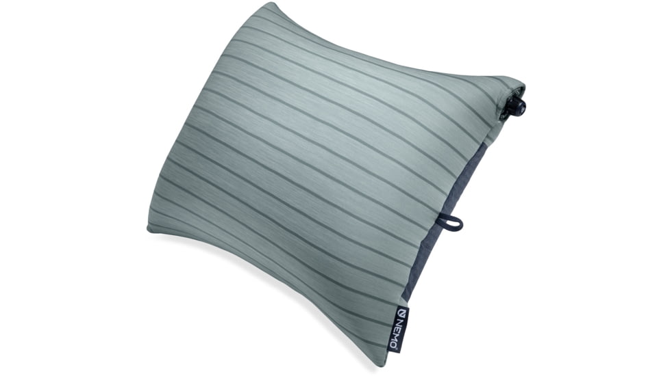 NEMO Equipment 2025 Fillo King Luxury Camping Pillow, Silt Stripe, 811666036063