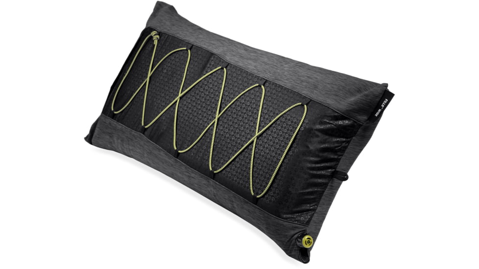 NEMO Equipment 2025 Fillo Wide Camping Pillow, Black Pearl / Birch Bud, Wide, 811666036070