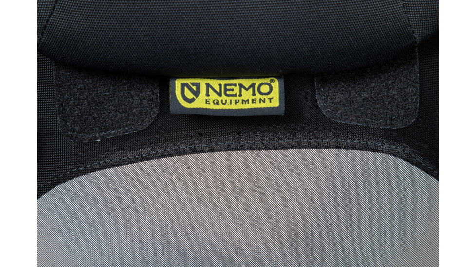 NEMO Equipment 2025 Stargaze Reclining Camp Chair, Black Pearl, 811666036810