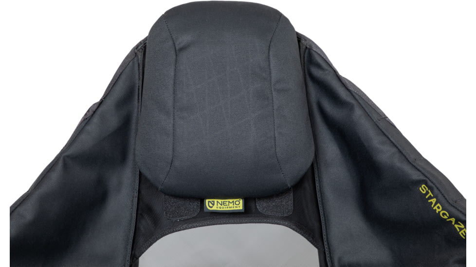 NEMO Equipment 2025 Stargaze Reclining Camp Chair, Black Pearl, 811666036810