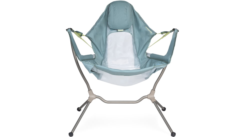 NEMO Equipment 2025 Stargaze Reclining Camp Chair, Silt / Citron, 811666036834