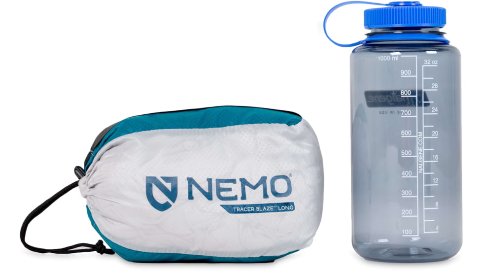 NEMO Equipment 2025 Tracer Blaze Sleeping Bag Liner, Vapor, Regular, 811666037183