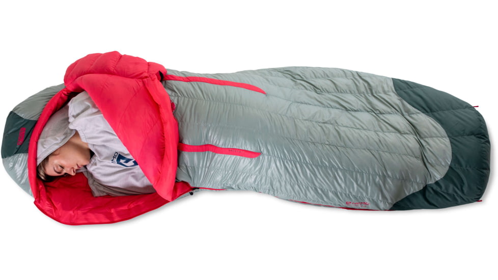 NEMO Equipment 2025 Tracer Blaze Sleeping Bag Liner, Vapor, Regular, 811666037183