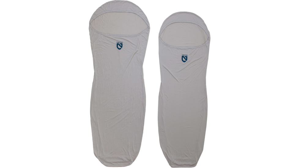 NEMO Equipment 2025 Tracer Blaze Sleeping Bag Liner, Vapor, Regular, 811666037183