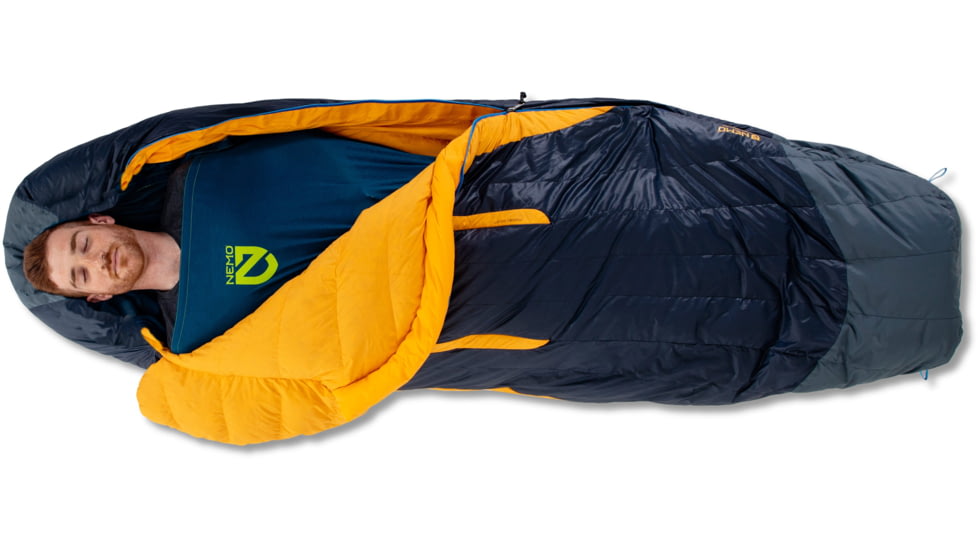 NEMO Equipment 2025 Tracer Sleeping Bag Liner, Abyss, Regular, 811666037206