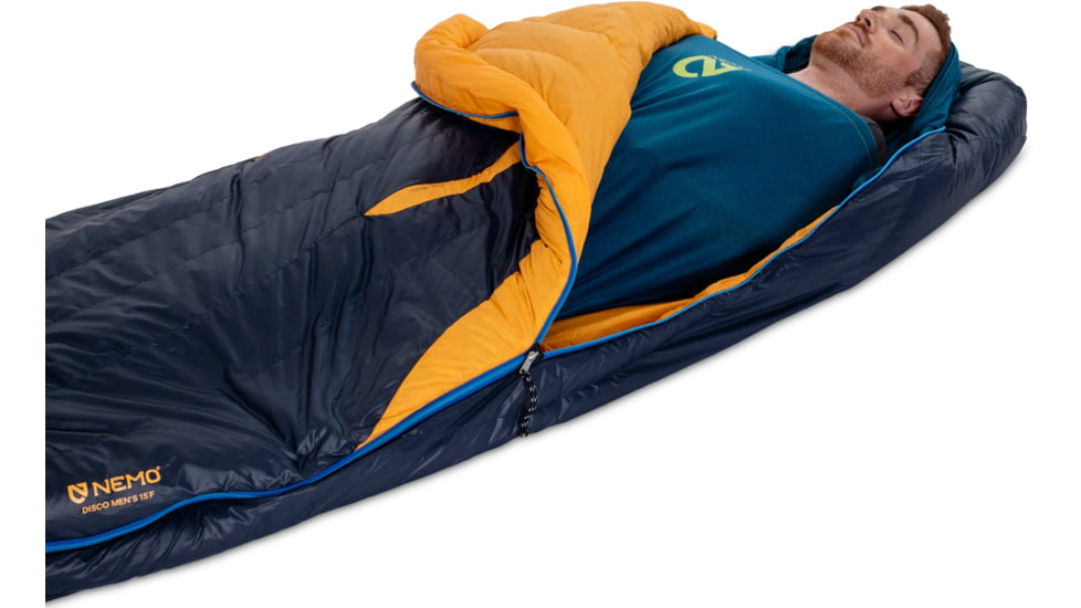 NEMO Equipment 2025 Tracer Sleeping Bag Liner, Abyss, Regular, 811666037206