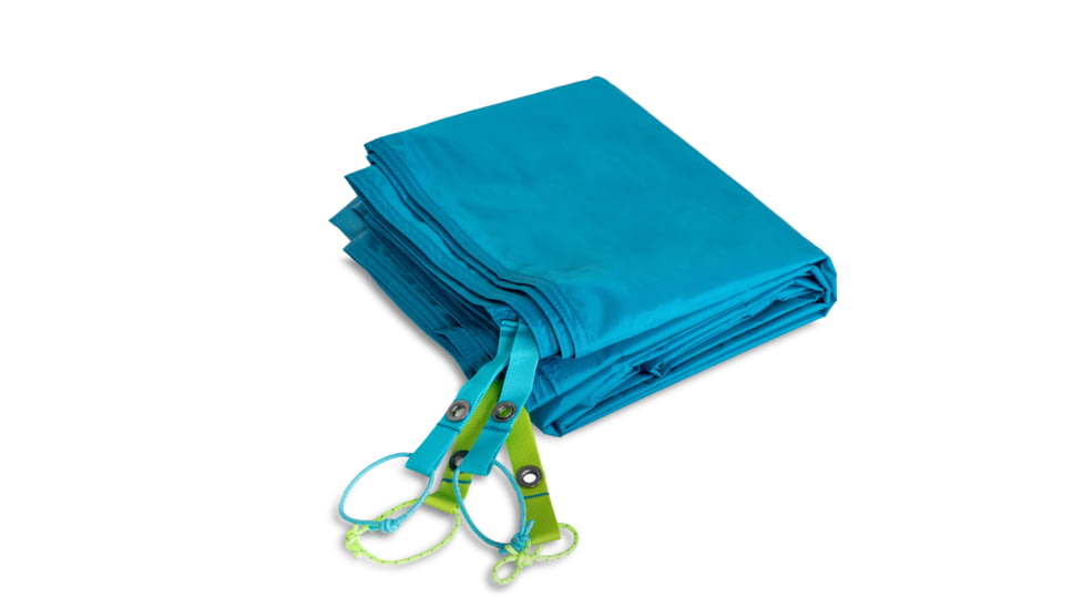 NEMO Equipment Aurora Highrise Footprint - 4 Person, Oasis, 811666034212