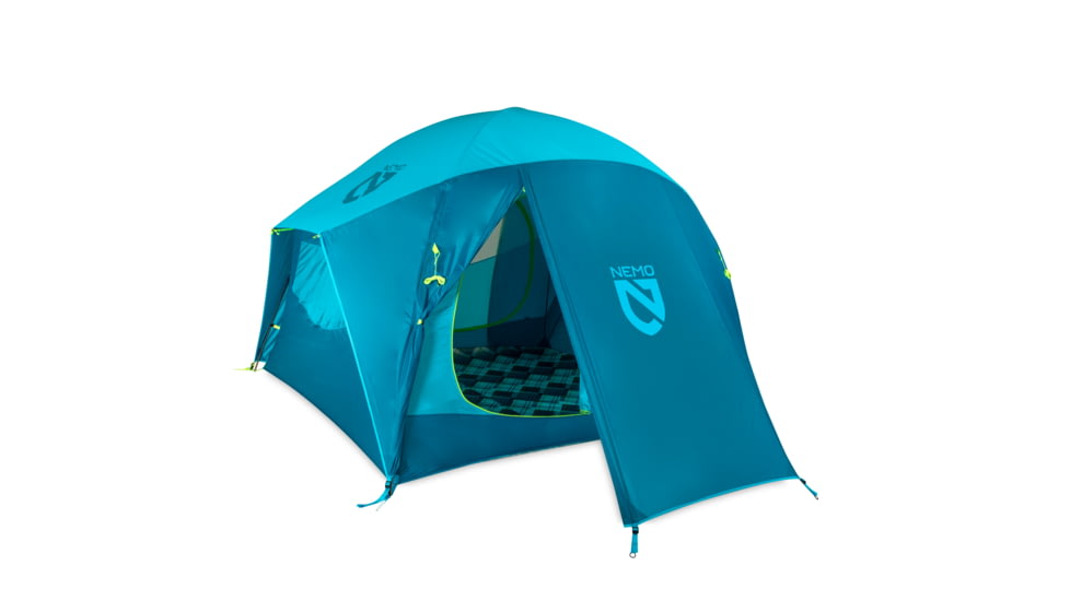 NEMO Equipment Aurora Highrise Tent - 4 Person, Atoll/Oasis, 811666033901