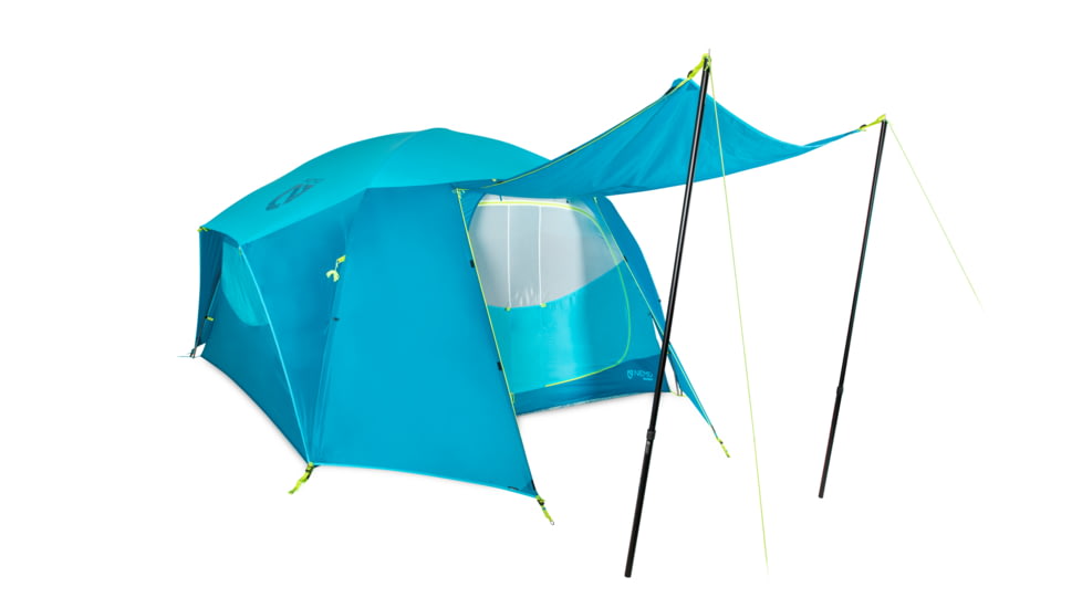 NEMO Equipment Aurora Highrise Tent - 6 Person, Atoll/Oasis, 811666033918