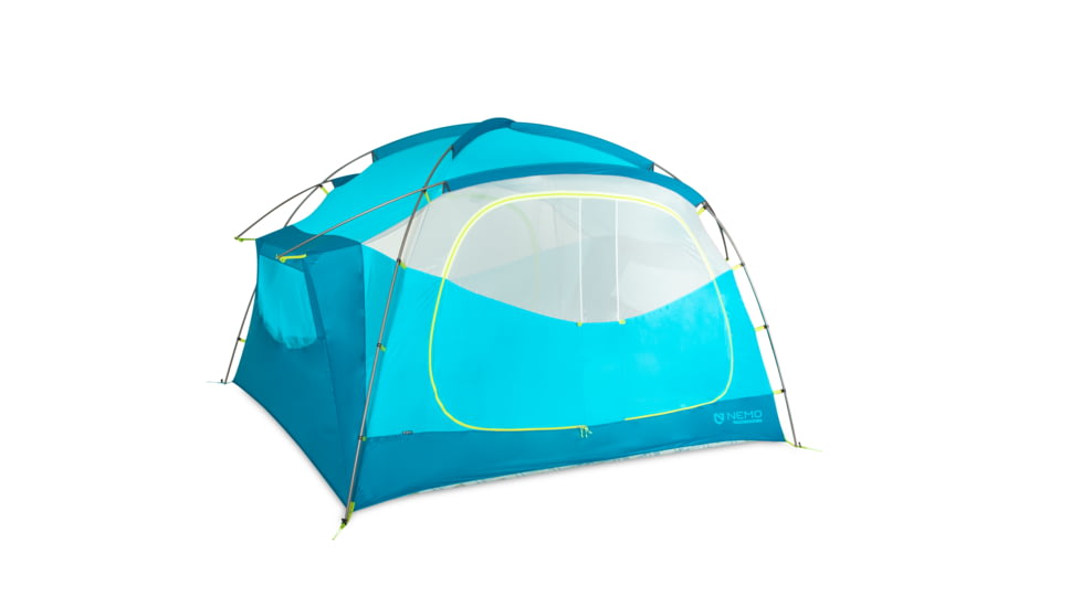 NEMO Equipment Aurora Highrise Tent - 6 Person, Atoll/Oasis, 811666033918