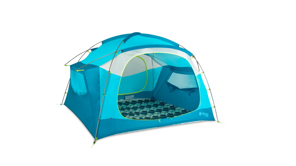 NEMO Equipment Aurora Highrise Tent - 6 Person, Atoll/Oasis, 811666033918