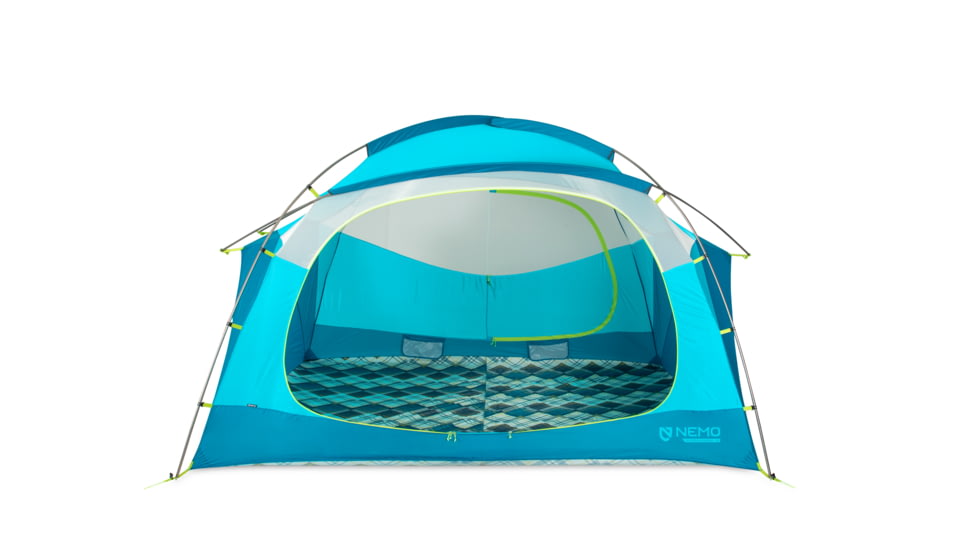 NEMO Equipment Aurora Highrise Tent - 6 Person, Atoll/Oasis, 811666033918