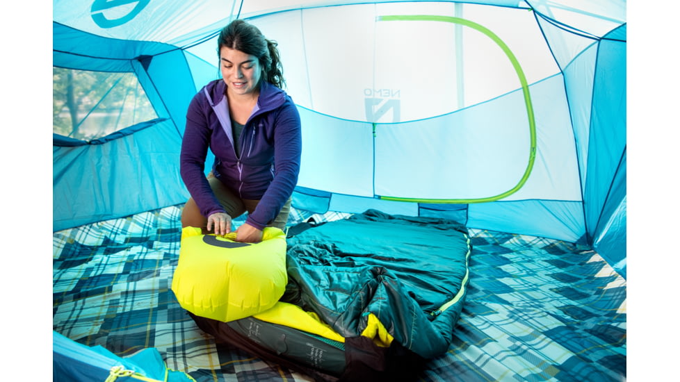 NEMO Equipment Aurora Highrise Tent - 6 Person, Atoll/Oasis, 811666033918