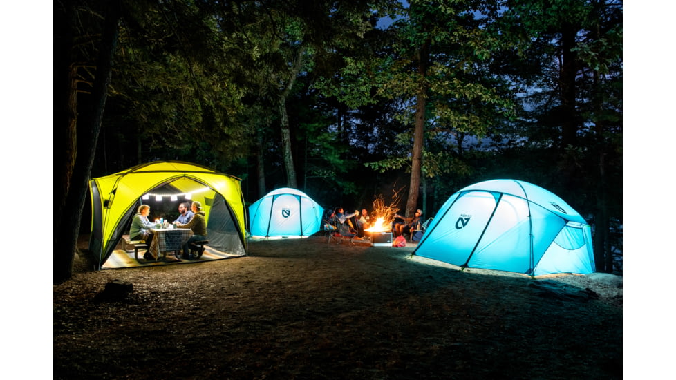 NEMO Equipment Aurora Highrise Tent - 6 Person, Atoll/Oasis, 811666033918