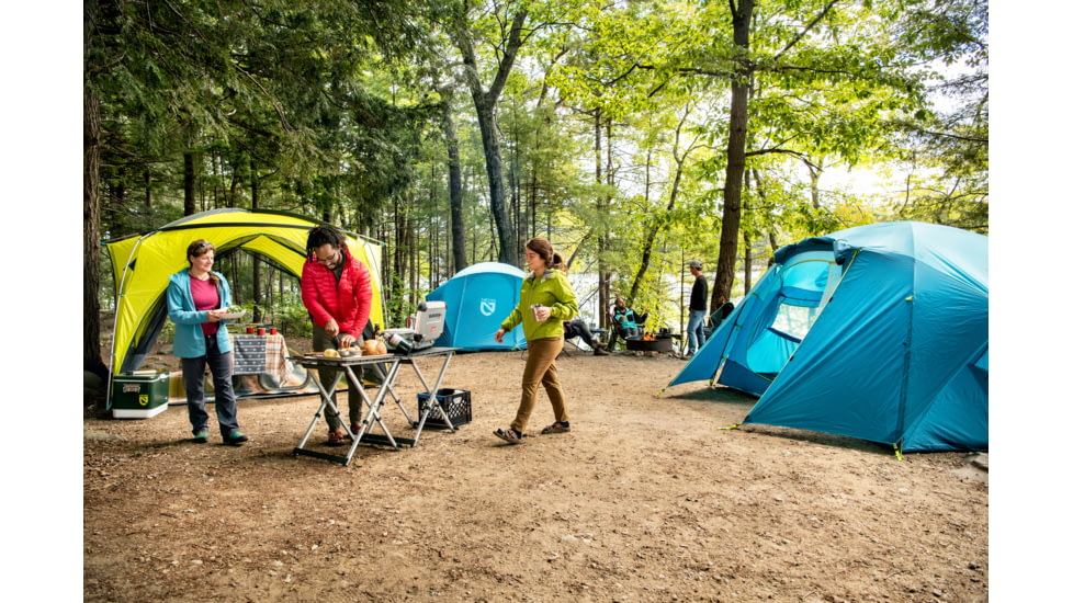 NEMO Equipment Aurora Highrise Tent - 6 Person, Atoll/Oasis, 811666033918