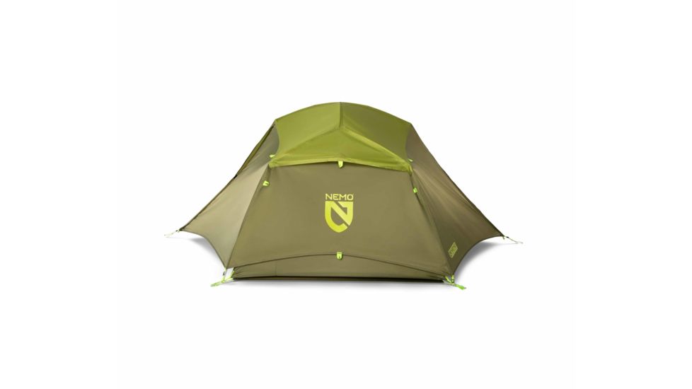 NEMO Equipment Aurora Tent and Footprint - 2 Person, Nova Green, 811666031358