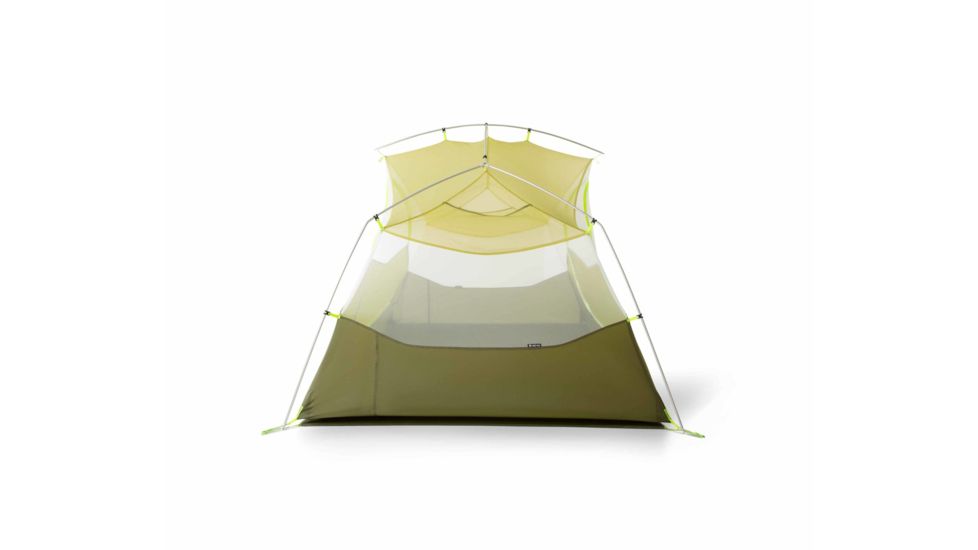 NEMO Equipment Aurora Tent and Footprint - 2 Person, Nova Green, 811666031358