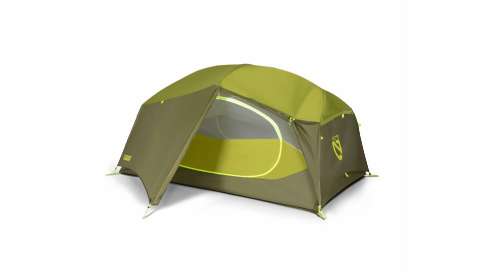 NEMO Equipment Aurora Tent and Footprint - 2 Person, Nova Green, 811666031358
