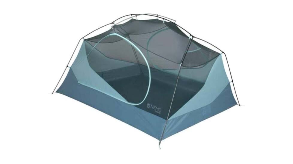 NEMO Equipment Aurora Tent and Footprint, Frost / Silt, 3P, 811666035851