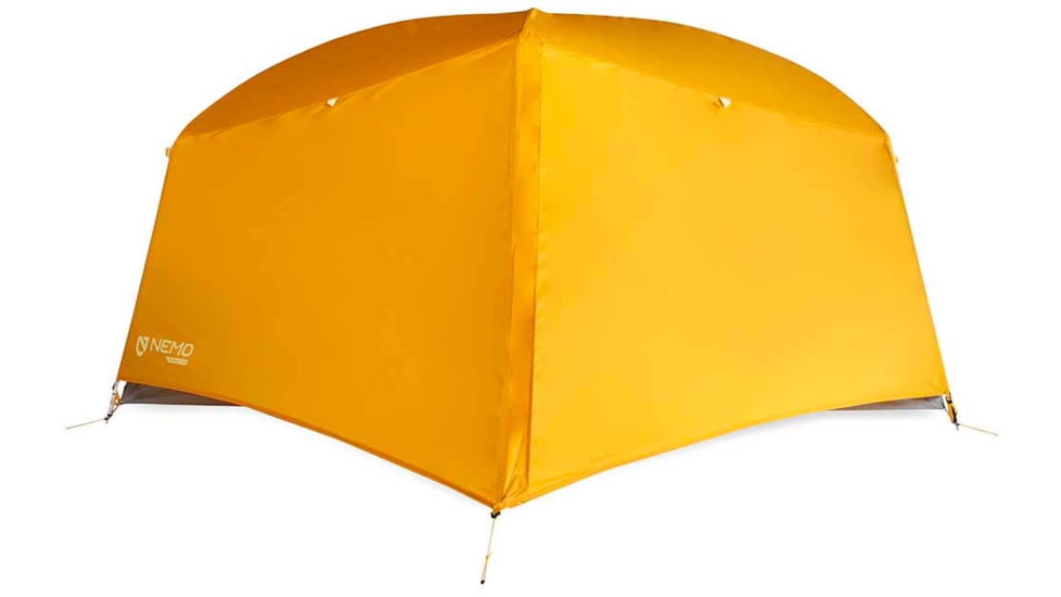 NEMO Equipment Aurora Tent and Footprint - 2 Person, Mango/Fog, 811666035820