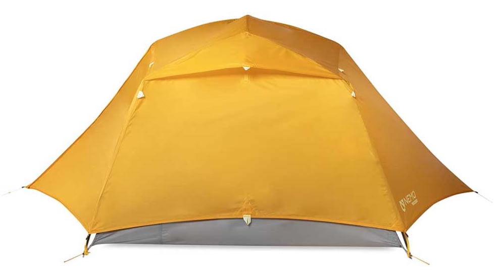 NEMO Equipment Aurora Tent and Footprint - 2 Person, Mango/Fog, 811666035820