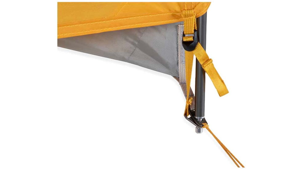NEMO Equipment Aurora Tent and Footprint - 2 Person, Mango/Fog, 811666035820