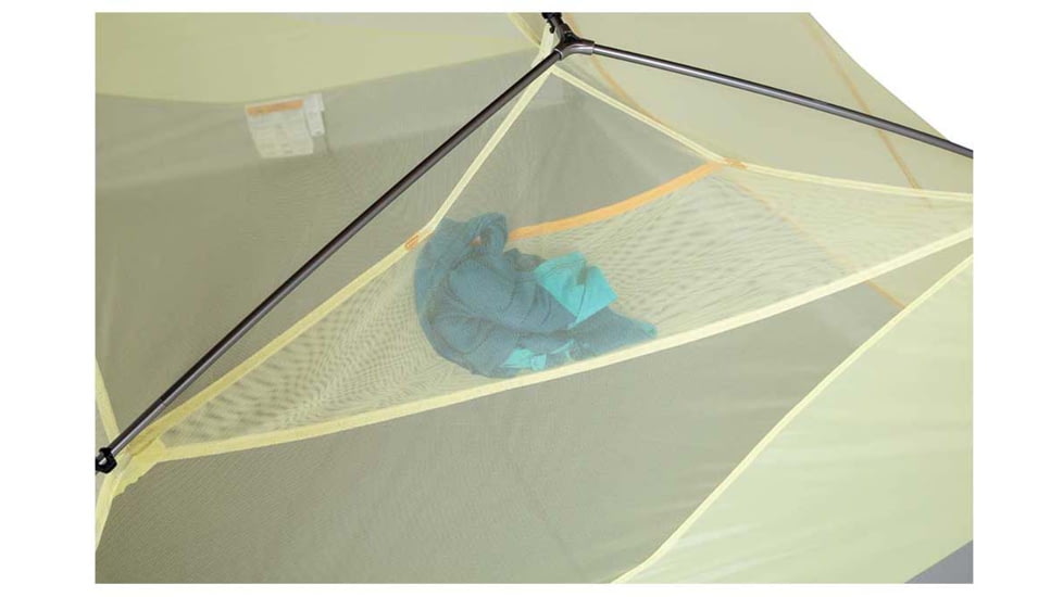 NEMO Equipment Aurora Tent and Footprint - 2 Person, Mango/Fog, 811666035820