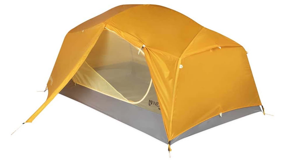 NEMO Equipment Aurora Tent and Footprint - 2 Person, Mango/Fog, 811666035820