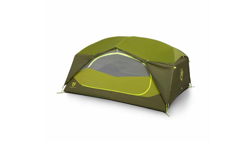 NEMO Equipment Aurora Tent and Footprint - 3 Person, Nova Green, 811666032195