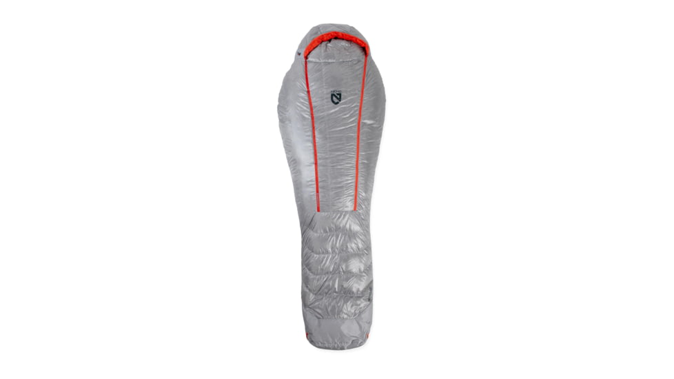 NEMO Equipment Coda 25/35 Endless Promise Sleeping Bag, Titanium, Short, 811666034113