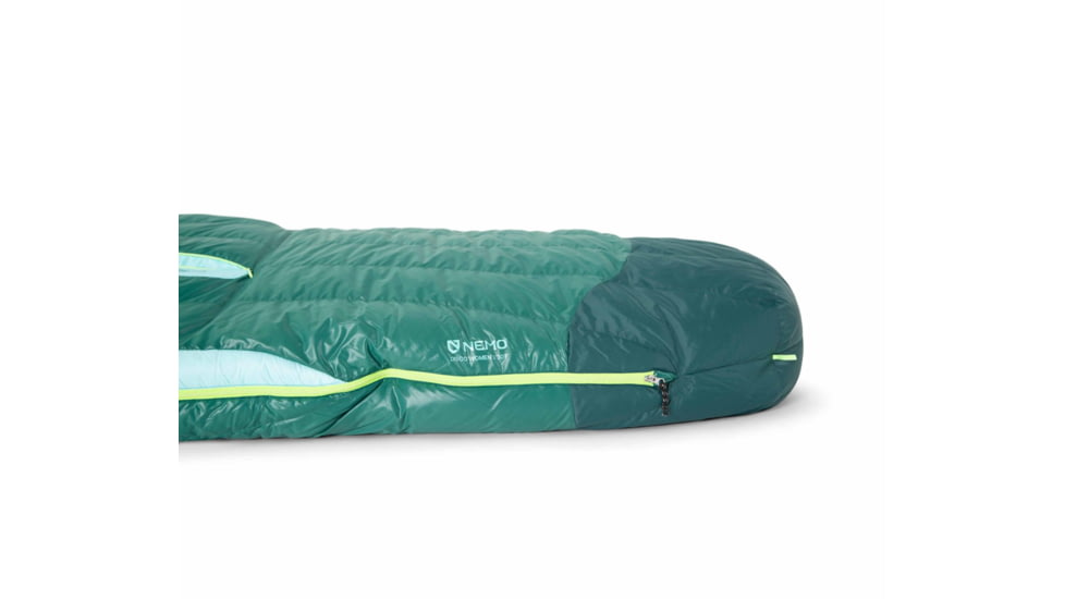 NEMO Equipment Disco 30 Sleeping Bag - Womens, Celestial/Moonglade, Regular, Right Zip, 811666030979