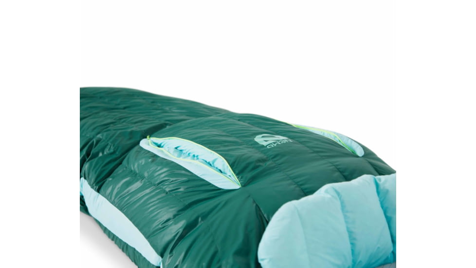 NEMO Equipment Disco 30 Sleeping Bag - Womens, Celestial/Moonglade, Regular, Right Zip, 811666030979