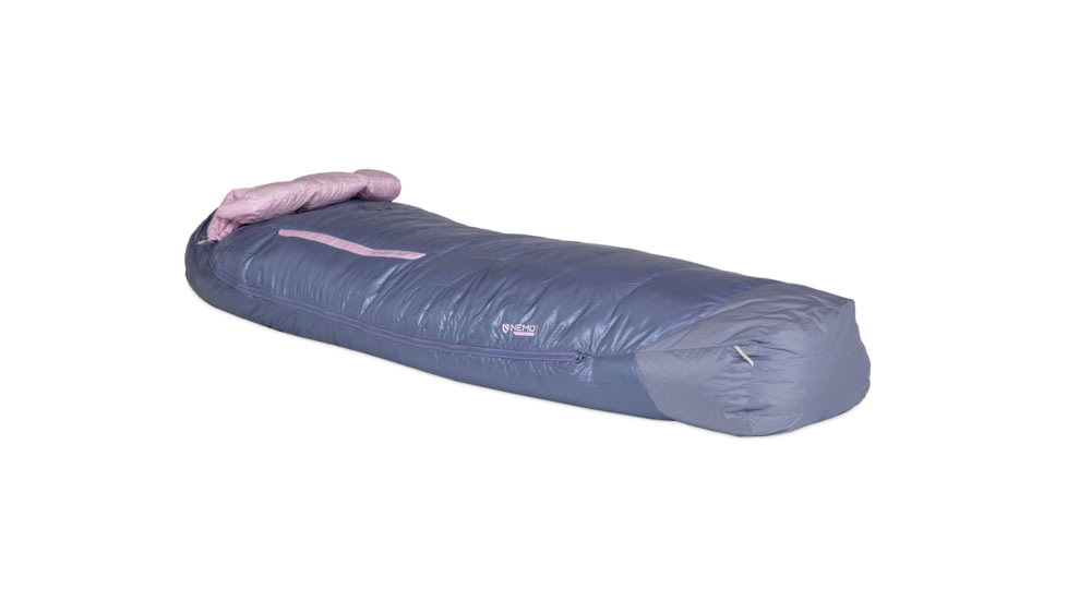 NEMO Equipment Disco Endless Promise Sleeping Bags - Womens, 30 F, Blue Granite, Regular, 811666035707