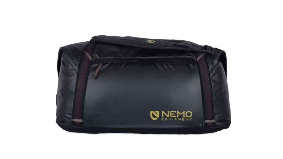 NEMO Equipment Double Haul Convertible Duffel Bag, 100L, Black, 811666033628