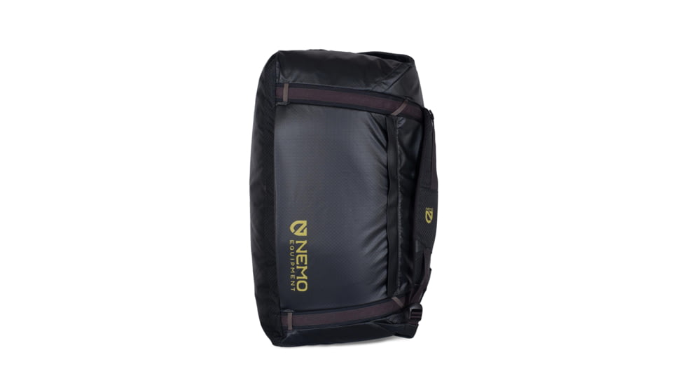 NEMO Equipment Double Haul Convertible Duffel Bag, 100L, Black, 811666033628