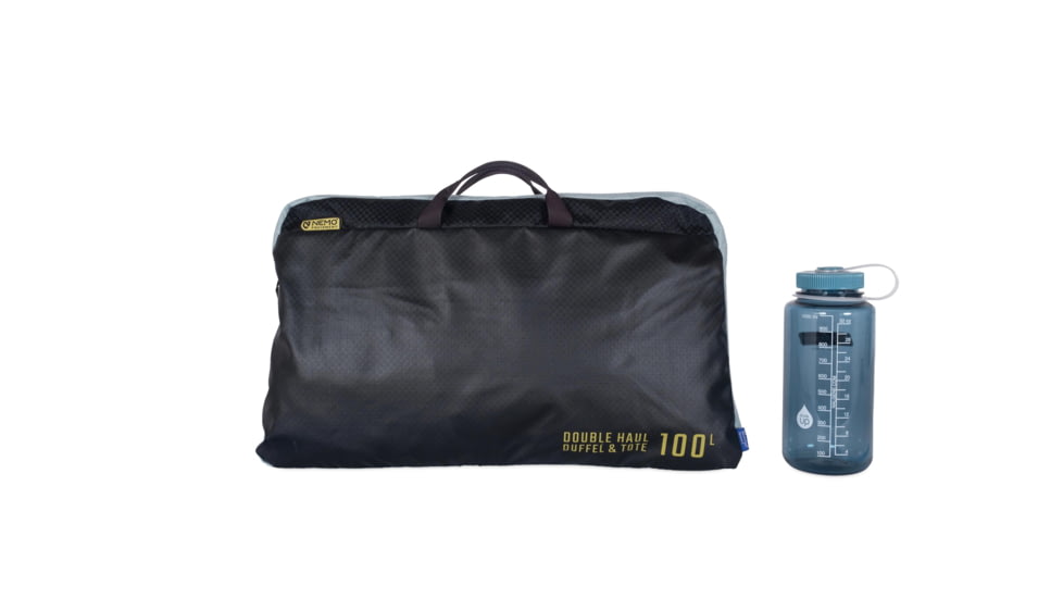 NEMO Equipment Double Haul Convertible Duffel Bag, 100L, Black, 811666033628