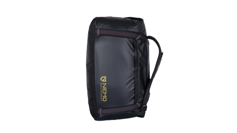 NEMO Equipment Double Haul Convertible Duffel Bag, 100L, Black, 811666033628