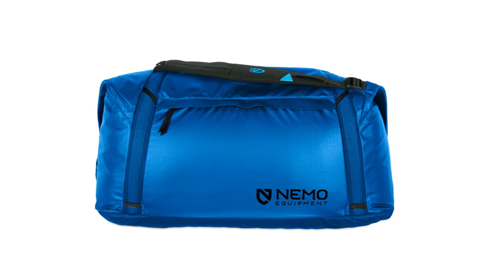 NEMO Equipment Double Haul Convertible Duffel Bag, 100L, Lake, 811666035219