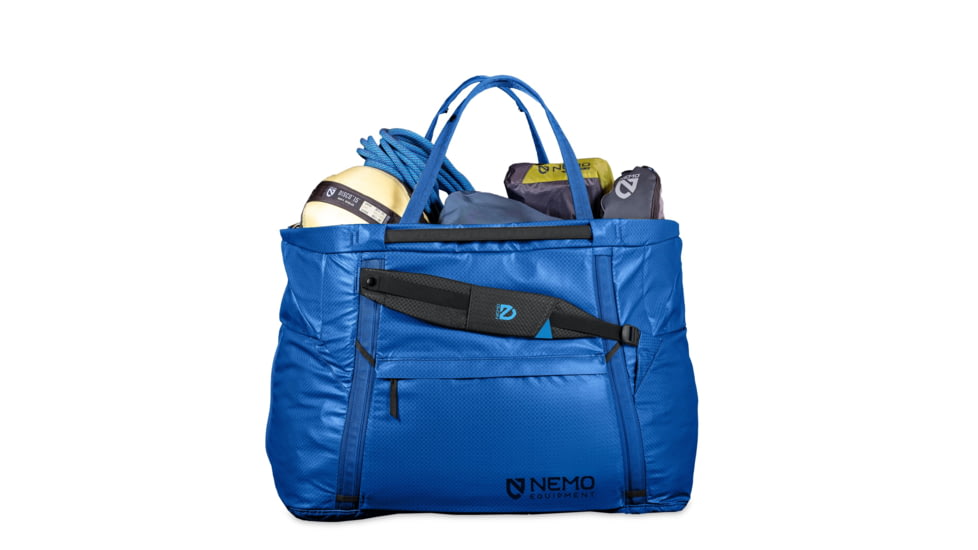 NEMO Equipment Double Haul Convertible Duffel Bag, Lake, 100L, 811666035219