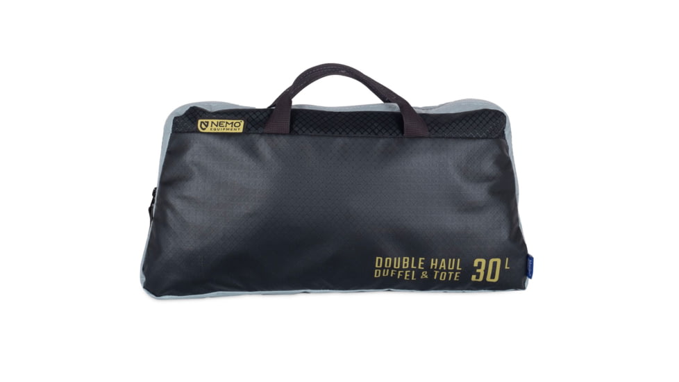 NEMO Equipment Double Haul Convertible Duffel Bag, 30L, Black, 811666033291