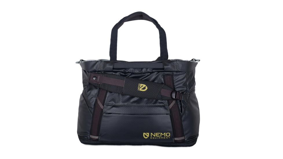 NEMO Equipment Double Haul Convertible Duffel Bag, 30L, Black, 811666033291