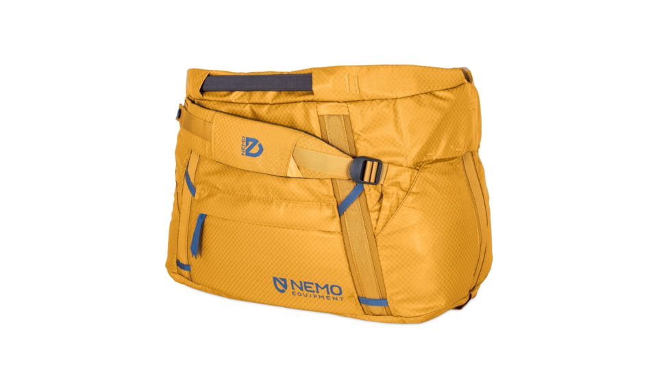 NEMO Equipment Double Haul Convertible Duffel Bag, 30L, Chai, 811666035950